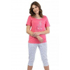 Dámské pyžamo 685/52 REGINA koral (coral) XXL Dámské pyžamo 685/52 REGINA koral (coral) XXL