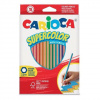 Supercolor 18-dielny set farebných ceruziek - Carioca Supercolor 18-dielny set farebných ceruziek - Carioca