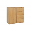 Drewmax MODERN kombinovaná komoda KD426, buk Drewmax MODERN kombinovaná komoda KD426, buk