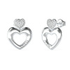 GUESS náušnice Crazy in Love JUBE05209JWRHT/U GUESS náušnice Crazy in Love JUBE05209JWRHT/U