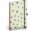 Baagl Notes Puntíky linkovaný 13 × 21 cm Baagl Notes Puntíky linkovaný 13 × 21 cm