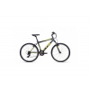 CTM juniorský bicykel Axon matná čierna/limetková 26