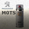 PEUGEOT M0TS GRIS CENDRE metalická barva Sprej 400ml PEUGEOT M0TS GRIS CENDRE metalická barva Sprej 400ml