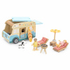 Viga Drevené auto s doplnkami Camper Van Viga Drevené auto s doplnkami Camper Van
