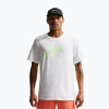 Pánske bežecké tričko Nike Dri-Fit Running white/barely volt Pánske bežecké tričko Nike Dri-Fit Running white/barely volt