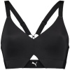 Puma Padded Top 1p W sports bra 938185 01 (181381) Black/Green XS Puma Padded Top 1p W sports bra 938185 01 (181381) Black/Green XS
