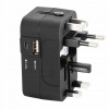 Univerzálny cestovný adaptér do zásuvky USA UK EU USB Univerzálny cestovný adaptér do zásuvky USA UK EU USB