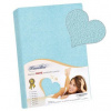 Bellatex plachta froté tyrkysová 90x200 Bellatex plachta froté tyrkysová 90x200