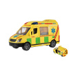 Teddies Auto ambulancia plast 12 cm na zotrvačník CZ Teddies Auto ambulancia plast 12 cm na zotrvačník CZ