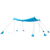 Vevor Plážový stan UPF50+ 3×3 m, výška 2 m, pop-up, 8 vriec, tyče a lopatky ZPSTPZPSTPSJOK49B001V0 Vevor Plážový stan UPF50+ 3×3 m, výška 2 m, pop-up, 8 vriec, tyče a lopatky ZPSTPZPSTPSJOK49B001V0