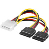 Gembird Kabel SATA napájecí 15cm interní (redukce molex 5,25 Gembird Kabel SATA napájecí 15cm interní (redukce molex 5,25