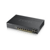 Zyxel GS1920-8HPv2 10 Port Smart Managed Switch 8x Gigabit Copper and 2x Gigabit dual pers., hybird mode, standalone or Zyxel GS1920-8HPv2 10 Port Smart Managed Switch 8x Gigabit Copper and 2x Gigabit dual pers., hybird mode, standalone or