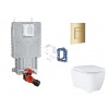 Grohe Uniset Set predstenovej inštalácie, klozetu, dosky SoftClose, tlačidla Skate Cosmopolitan a súpravy na vhadzovanie tabliet, Cool Sunrise SANI15BB4131-GR Grohe Uniset Set predstenovej inštalácie, klozetu, dosky SoftClose, tlačidla Skate Cosmopolitan a súpravy na vhadzovanie tabliet, Cool Sunrise SANI15BB4131-GR