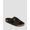 Dámske čierne šľapky Birkenstock Kyoto Nubuck Leather Narrow Dámske čierne šľapky Birkenstock Kyoto Nubuck Leather Narrow