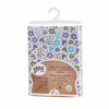 XKKO BMB Plachta s gumou do postieľky 120x60 - Flowers&Birds For Boys XKKO BMB Plachta s gumou do postieľky 120x60 - Flowers&Birds For Boys