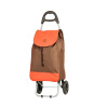Nákupná taška na 2 kolieskach 40L Madisson 42034 hnedá Nákupná taška na 2 kolieskach 40L Madisson 42034 hnedá