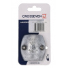ZINKOVÁ ANÓDA S OBOJKOM CROSSEVEN Variant: ZINC COLLAR ANODE Ø35 MM ZINKOVÁ ANÓDA S OBOJKOM CROSSEVEN Variant: ZINC COLLAR ANODE Ø35 MM
