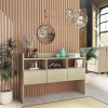 vidaXL Komoda, dub sonoma 105x30x70 cm, kompozitné drevo vidaXL Komoda, dub sonoma 105x30x70 cm, kompozitné drevo