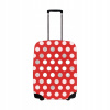 Obal na kufor CASEMATES Polkadot S - červený Obal na kufor CASEMATES Polkadot S - červený