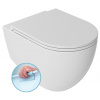Isvea INFINITY závesná WC misa, Rimless, 36,5x53cm, biela 10NF02004 Isvea INFINITY závesná WC misa, Rimless, 36,5x53cm, biela 10NF02004