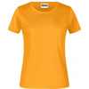 DAIBER JN 789 / Dámske tričko z ťažkej bavlny - gold yellow M DAIBER JN 789 / Dámske tričko z ťažkej bavlny - gold yellow M