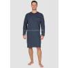EVONA Pánska nočná košeľa P-Janek tm.modrá XL EVONA Pánska nočná košeľa P-Janek tm.modrá XL