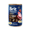 Pharmacopola Brit Premium by Nature dog Turkey with Liver 6 x 400 g konzerva Pharmacopola Brit Premium by Nature dog Turkey with Liver 6 x 400 g konzerva