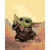 ZUTY Maľovanie podľa čísel - BABY YODA Rámovanie: bez rámu a bez vypnutia plátna, Rozmer: 80x100 cm ZUTY Maľovanie podľa čísel - BABY YODA Rámovanie: bez rámu a bez vypnutia plátna, Rozmer: 80x100 cm
