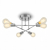 Závesná lampa Ledhoff Moderná lampa so 6 svetelnými bodmi E27 Závesná lampa Ledhoff Moderná lampa so 6 svetelnými bodmi E27