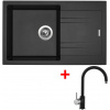 Sinks Linea 780 Metalblack + Vitalia GR Sinks Linea 780 Metalblack + Vitalia GR