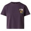 The North Face Flora Embro Regular Short Sleeve Tee-Graphic Women fialová S The North Face Flora Embro Regular Short Sleeve Tee-Graphic Women fialová S