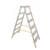 Schodíky ALVE EUROSTYL HOBBY 1926, 6 stupienkové štafle, 132 cm, nosn. 150 kg, obojstranné, bez rúčky Schodíky ALVE EUROSTYL HOBBY 1926, 6 stupienkové štafle, 132 cm, nosn. 150 kg, obojstranné, bez rúčky