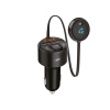 PNI Valentine V880 FM modulátor s mikrofónom, Bluetooth 5.0, MP3 prehrávač, FM vysielač, duálny USB port, rýchle nabíjanie mobilných zariadení cez QC3.0, kompatibilné s Siri a Google Assistant PNI Valentine V880 FM modulátor s mikrofónom, Bluetooth 5.0, MP3 prehrávač, FM vysielač, duálny USB port, rýchle nabíjanie mobilných zariadení cez QC3.0, kompatibilné s Siri a Google Assistant