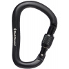 BLACK DIAMOND Karabína ROCKLOCK SCREWGATE - black (BD210256-0002) BLACK DIAMOND Karabína ROCKLOCK SCREWGATE - black (BD210256-0002)