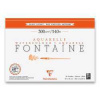Akvarelový blok Clairefontaine Fontaine Hot Pressed 26 x 36 cm, 20 listů, 300 g Akvarelový blok Clairefontaine Fontaine Hot Pressed 26 x 36 cm, 20 listů, 300 g