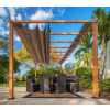 Paragon Outdoor Florence 11x16 hliníková pergola, svetlohnedá farba 350x505x236 cm Paragon Outdoor Florence 11x16 hliníková pergola, svetlohnedá farba 350x505x236 cm