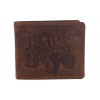 Pánska peňaženka MERCUCIO svetlohnedá embos traktor 2911908 Pánska peňaženka MERCUCIO svetlohnedá embos traktor 2911908