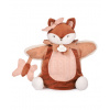 Doudou et Compagnie Paris Plyšová maňuška líška Mina ružová 25 cm Doudou et Compagnie Paris Plyšová maňuška líška Mina ružová 25 cm