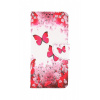 Puzdro TopQ Vivo Y11s flipové Ružové motýliky 70675 Puzdro TopQ Vivo Y11s flipové Ružové motýliky 70675