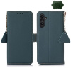 Peňaženkové kožené puzdro Global na Samsung Galaxy A25 5G - Zelená Peňaženkové kožené puzdro Global na Samsung Galaxy A25 5G - Zelená