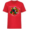 Rubikva kocka matematická - detské - Červená Rubikva kocka matematická - detské - Červená