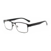 Čierne dioptrické okuliare na čítanie s nosnými opierkami Dioptria: +3.0