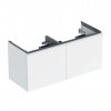 Geberit Acanto Umývadlová skrinka, 118x54x48 cm, 2 zásuvky, lesklá biela 503.007.01.1 Geberit Acanto Umývadlová skrinka, 118x54x48 cm, 2 zásuvky, lesklá biela 503.007.01.1
