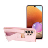 Kryt Forcell LEATHER Case Kickstand Samsung Galaxy A72 LTE ( 4G ) ružový Kryt Forcell LEATHER Case Kickstand Samsung Galaxy A72 LTE ( 4G ) ružový