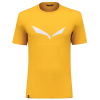 SALEWA SOLIDLOGO DRI-RELEASE tričko M - S, gold SALEWA SOLIDLOGO DRI-RELEASE tričko M - S, gold