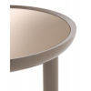 Odkladací stolík K-TOP Ø 60, viac variantov - Kartell Farba: Bronzové zrcadlo / Šedá Odkladací stolík K-TOP Ø 60, viac variantov - Kartell Farba: Bronzové zrcadlo / Šedá