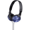 Sony MDR-ZX310 slúchadlá On Ear káblové modrá zložiteľná; MDRZX310L.AE