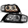 Predné svetlá Audi A6 01-04 Angel Eyes Black Xenon Predné svetlá Audi A6 01-04 Angel Eyes Black Xenon