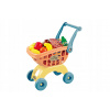 Detský nákupný vozík Bioplastic 41,5 cm - Sada potravín: ovocie, zelenina Detský nákupný vozík Bioplastic 41,5 cm - Sada potravín: ovocie, zelenina