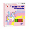 Plastelína 10 farieb vlnitá so špachtľou Unicorn STARPAK 536881 Plastelína 10 farieb vlnitá so špachtľou Unicorn STARPAK 536881